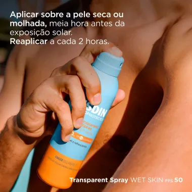 Protetor Solar Isdin Fotoprotector FPS 50 Transparente Spray 250ml