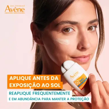 Protetor Solar Tri-Defense Ultra Fluido Avene N50 Mat Perfect Sem Cor 40G
