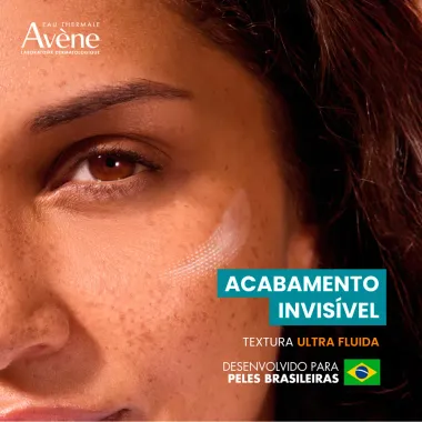 Protetor Solar Tri-Defense Ultra Fluido Avene N50 Mat Perfect Sem Cor 40G