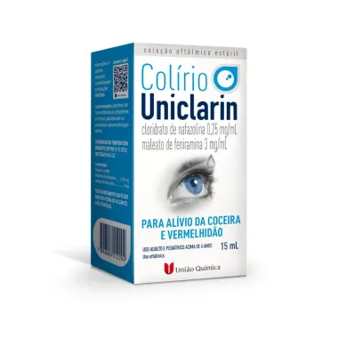 Colírio Uniclarin Solução Oftálmica Estéril 15ml