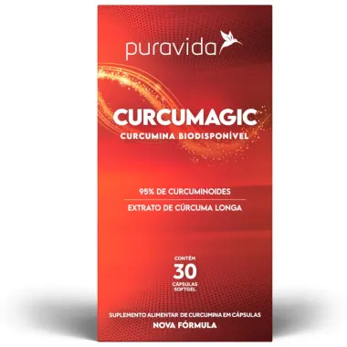 Curcumagic Puravida 30 Cápsulas Softgel