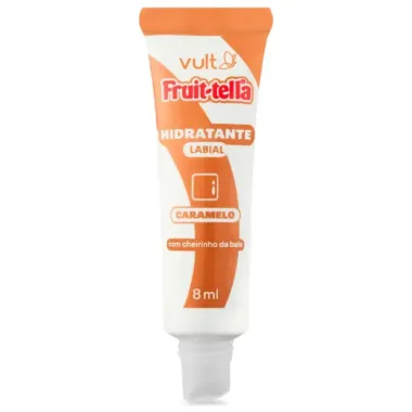 Hidratante Labial com Cheirinho de Bala Vult Fruit-Tella Caramelo 8ml