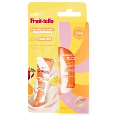 Hidratante Labial com Cheirinho de Bala Vult Fruit-Tella Fruit Mix 8ml