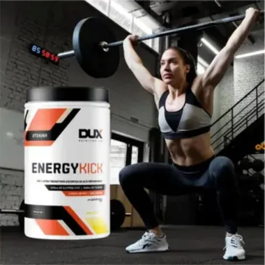 Pre e Intra Treino Energy Kick Dux Xtamina Sabor Laranja 1Kg