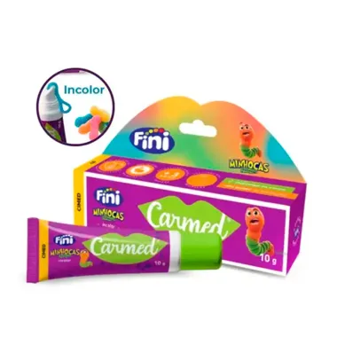 Hidratante Labial Carmed Fini Minhocas Azedinhas Incolor 10g