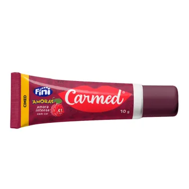 Hidratante Labial Carmed Fini Amoras Amora Intensa com Cor 10g