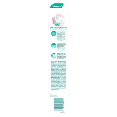 Escova de Dente Elmex Sensitive Profissional Ultra Macia Suave com 1 Unidade