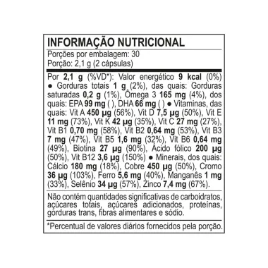 Nutren Senior A - Z com 60 Cápsulas