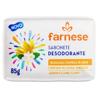 Sabonete Farnese Desodorante Jasmin Ylang 85g