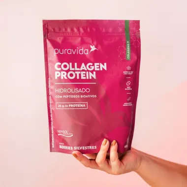 Colagen Protein Puravida Longevity Drink 450G
