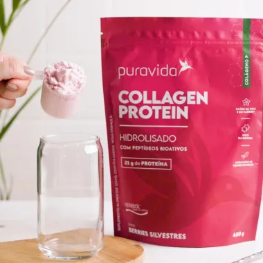 Colagen Protein Puravida Longevity Drink 450G