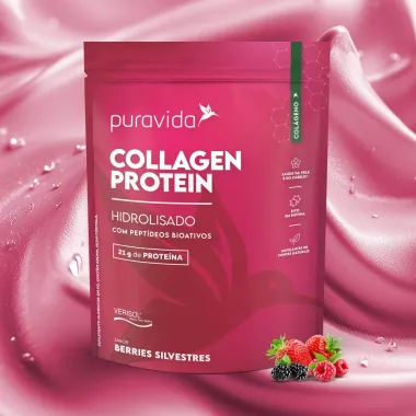 Colagen Protein Puravida Longevity Drink 450G