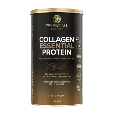 Collagen Essential Protein Essential 14g de Proteína Sabor Chocolate 510g