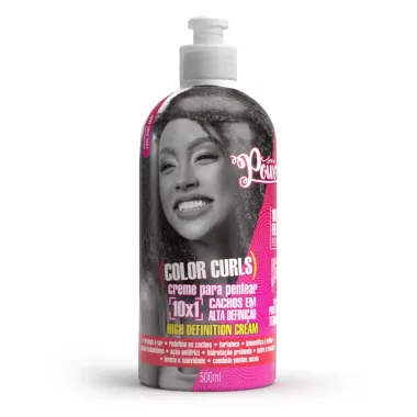 Creme para Pentear Soul Power Color Curls High Definition Cream Cachos em Alta Defini&ccedil;&atilde;o 500ml