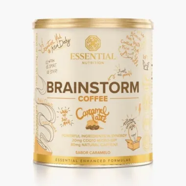 Brainstorm Coffee Caramel Latte Essential Nutrition Sabor Caramelo 274g