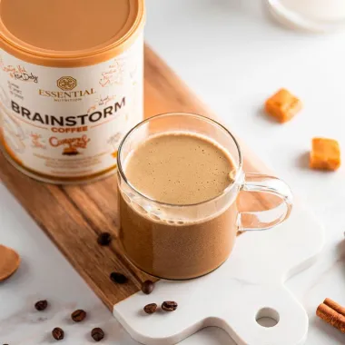 Brainstorm Coffee Caramel Latte Essential Nutrition Sabor Caramelo 274g