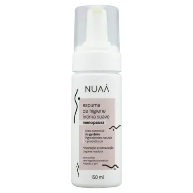 Espuma de Higiene Intima Suave Nuaa Menopausa Geranio 1500ml