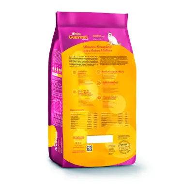 Ração Para Gatos Quatree Gourmet Adultos Mix de Carnes 10,1kg