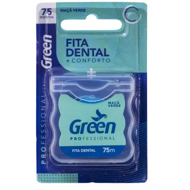 Fio Dental Green Maçã Verde 75 metros