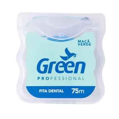 Fio Dental Green Maçã Verde 75 metros