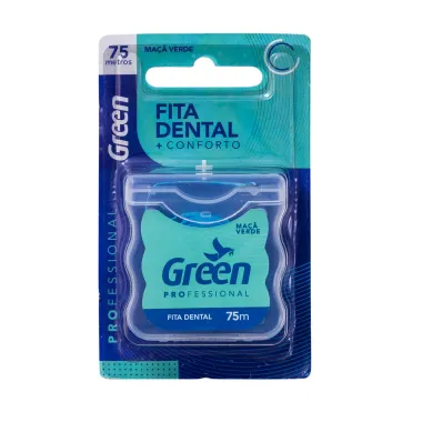 Fio Dental Green Maçã Verde 75 metros