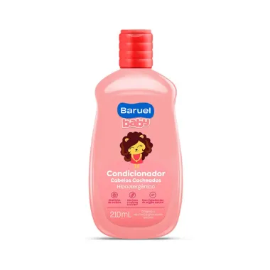 Condicionador Baruel Baby Cabelos Cacheados Hipoalergênico 210ml