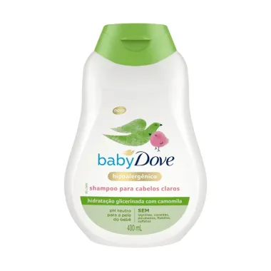 Shampoo Dove Baby Hidratação Glicerinada com Camomila 400ml