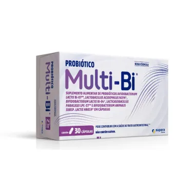 Probiótico Multi Bi com 30 Cápsulas