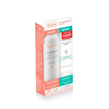 Kit Reparação da Pele Avène Eau Thermale Água Termal 150ml e Cicalfate+ Creme Reparador Protetor 20ml