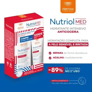 Kit Hidratação Nutriol Med Darrow 390g e Ganhe outro de 100g