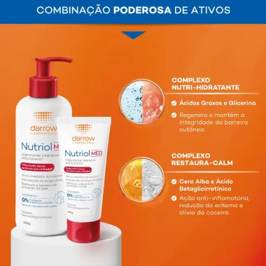 Kit Hidratação Nutriol Med Darrow 390g e Ganhe outro de 100g