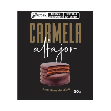 Alfajor Carmela com Doce de Leite 50g