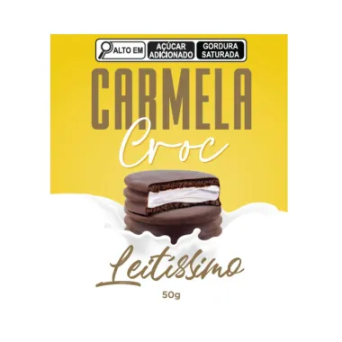 Alfajor Carmela Croc Leitíssimo 50g