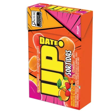 Balas Mastigáveis Up Date Frutas Sortidas 25g