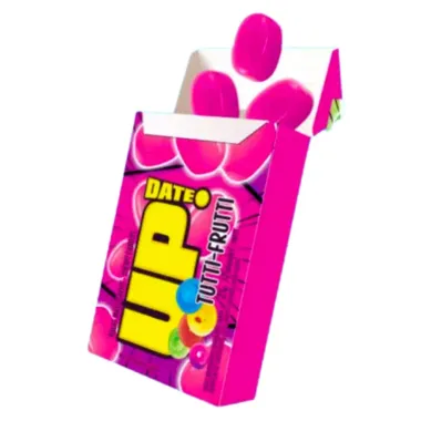 Balas Mastigáveis Up Date Sabor Tutti Frutti 25g