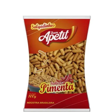 Salgadinho Buen Apetit Sabor Pimenta 100g