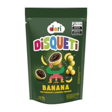 Confeito Disqueti Dori Banana 100g