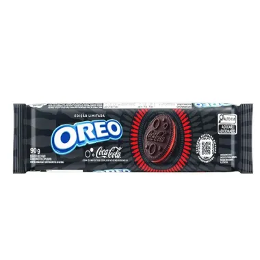 Biscoito Oreo Chocolate Recheado Coca Cola 90g