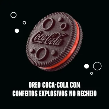 Biscoito Oreo Chocolate Recheado Coca Cola 90g