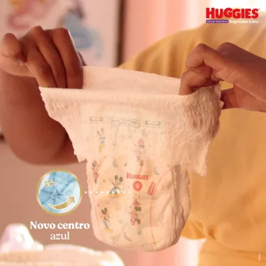 Fralda Roupinha Huggies Supreme Care Tamanho XXG 72 Unidades Descartáveis