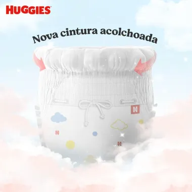Fralda Roupinha Huggies Tamanho XG 80 Unidades Descart&aacute;veis