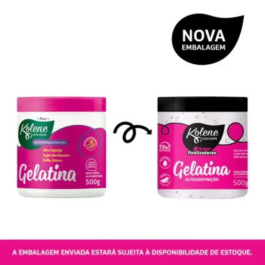 Gelatina Kolene Super Finalizadores Ultradefinição 500g