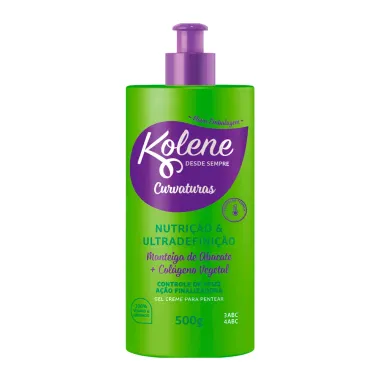 Gel Creme para Pentear Kolene Curvaturas 500g