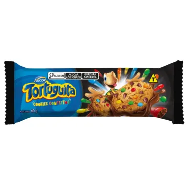 Biscoito Cookies Tortuguita Confeitos 60g