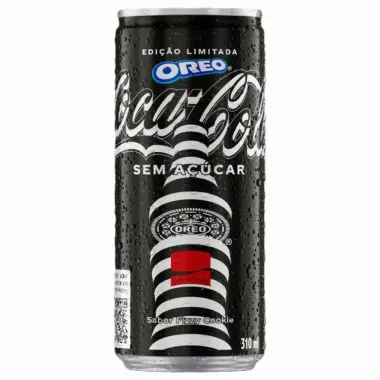 Refrigerante Coca Cola Oreo Sabor Fizzy Cookies Edição Limitada 310ml