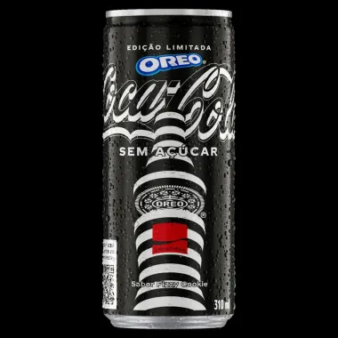 Refrigerante Coca Cola Oreo Sabor Fizzy Cookies Edição Limitada 310ml