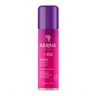 Spray Karina Ultra Glow Brilho Intenso 150ml