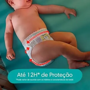 Fralda Infantil Pampers Premium Care Pants Tamanho XXXG com 54 Fraldas