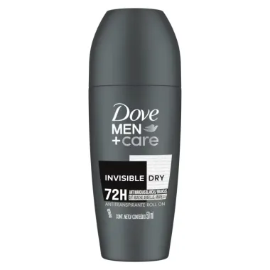 Desodorante Dove Men Roll On Invisible Dry 2 Unidades De 50ml