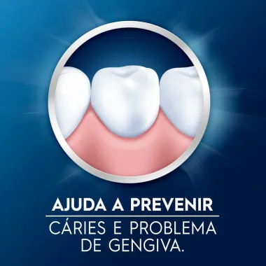 Creme Dental Oral-B 100% com Fl&uacute;or com 3 Unidades de 70g cada